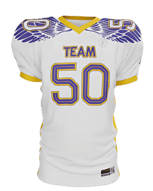 Custom Hawk Wing Loose-Fit Football Jersey