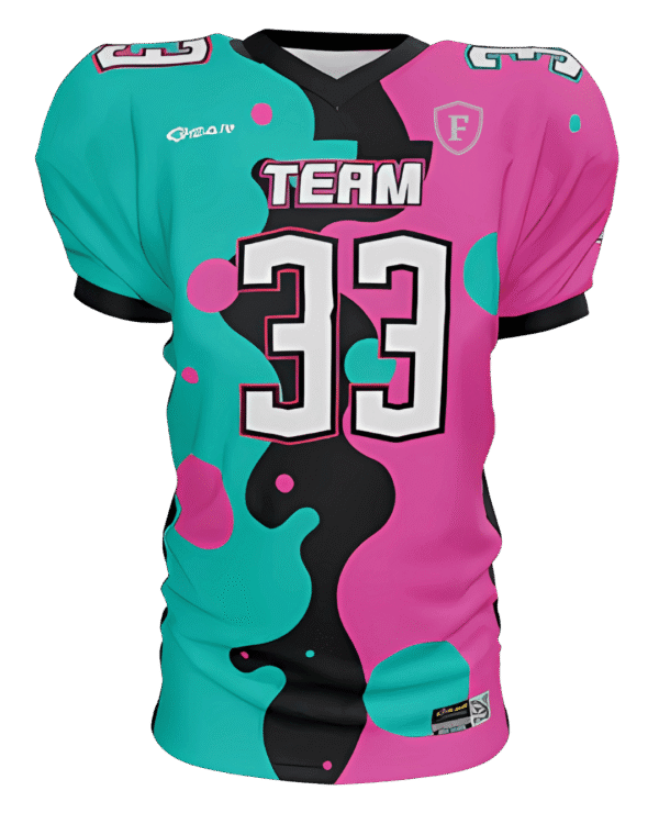 Custom Bubble Racer Loose-Fit Football Jersey