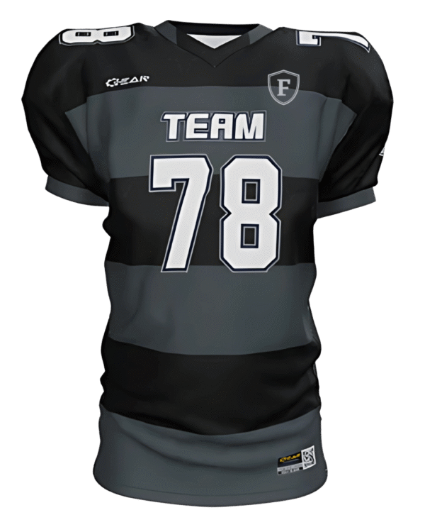 Custom Stripes Loose-Fit Football Jersey